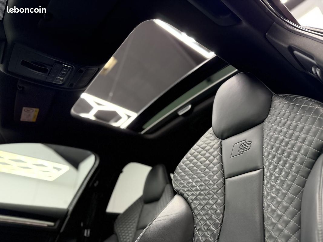 AUDI S3 (334EUROS/MOIS) 8V ABT Sportback 2.0 TFSI 380CV TOIT OUVRANT/SIEGE CHAUFFANT (image 13)