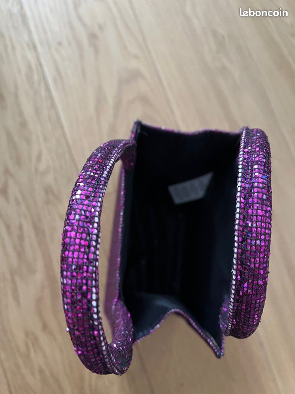 Sac à main fushia (image 2)