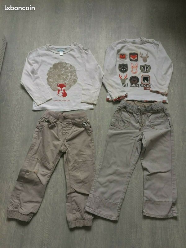 Ensemble lot vêtements garçon 3/4 ans TBE (image 9)