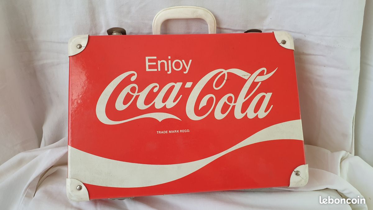Autocollant Vintage Coca Cola – Lumière, Point Timbre, Klebstoff, Original