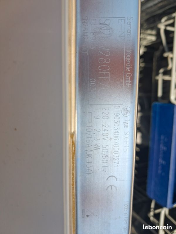 Lave vaisselle SIEMENS (image 4)
