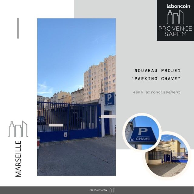 Parking 10 m² · à Marseille · 10 m² · 120 €/mois
