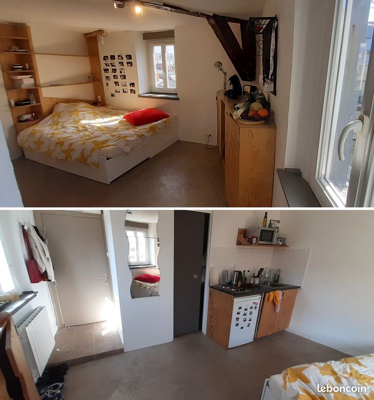Appartement 1 pièce 18 m² · à Nantes · 18 m² · 545 €