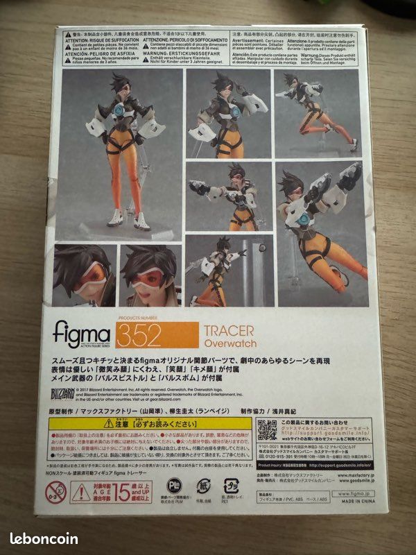 Figurine Tracer Overwatch Figma Goodsmile Company (image 2)