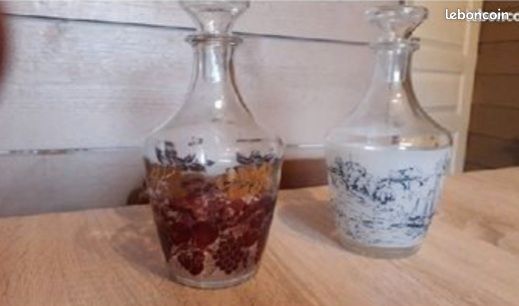 2 carafes à liqueur vintage (image 3)