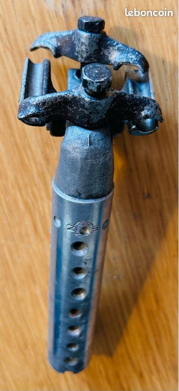 Axe De Pédalier Vintage Zeus Titane - 118mm, Carré ISO, Vélo Course