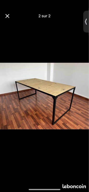 Table industrielle Maison du monde (image 1)