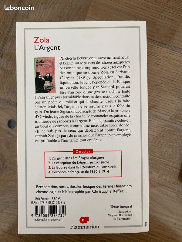Emile Zola, L'argent (image 2)