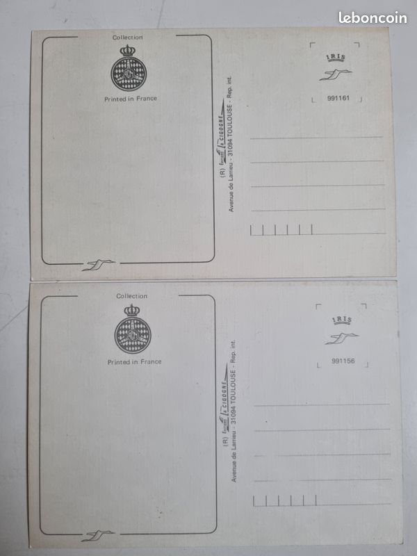 4 Cartes Postales Anciennes – Monaco, Courses Automobiles Années 1950, Superbe état