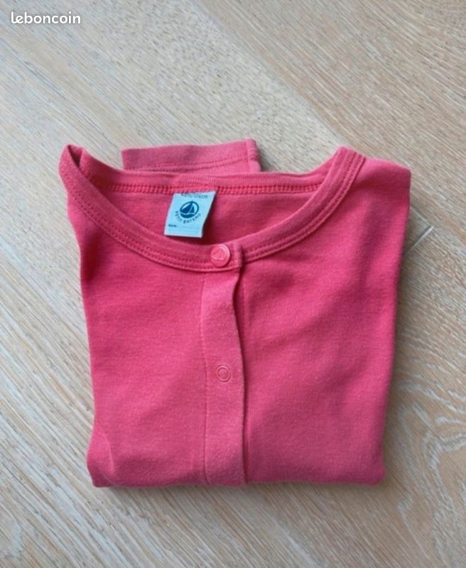 Gilet Corail Nucleo Fille 5 Ans – 100% Coton, Manches Longues – Neuf Avec étiquettes