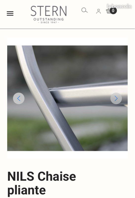 Chaise STERN PLIABLE Nils (image 2)