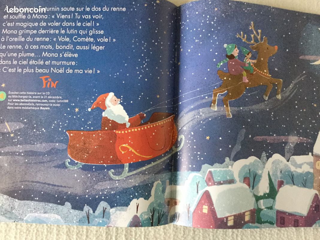 Livre Les Belles Histoires avec CD "L’incroyable Noël" (image 4)