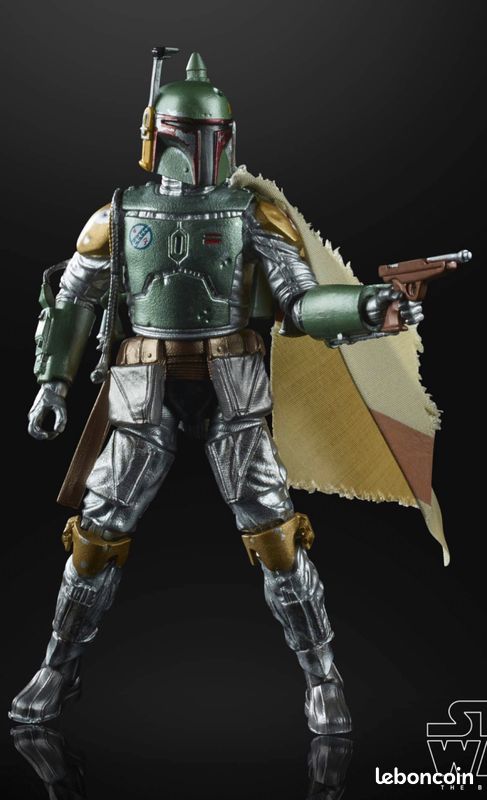 Figurine Boba Fett - Hasbro - Black Series Carbonized / Graphite (image 2)