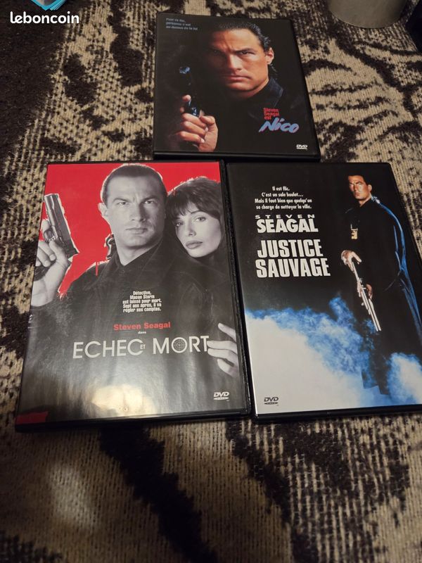 Trilogie culte Vintage steven Seagal dvd (image 1)