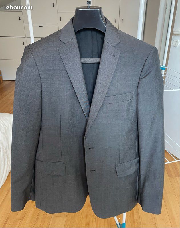 Costard gris Celio Vêtements