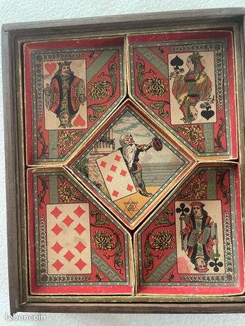 JEU ANCIEN LE NAIN JAUNE XIXeme JTR Paris, Jeux de collection, 54 JEU ANCIEN LE NAIN JAUNE XIXeme JTR Paris, Jeux de collection, 54