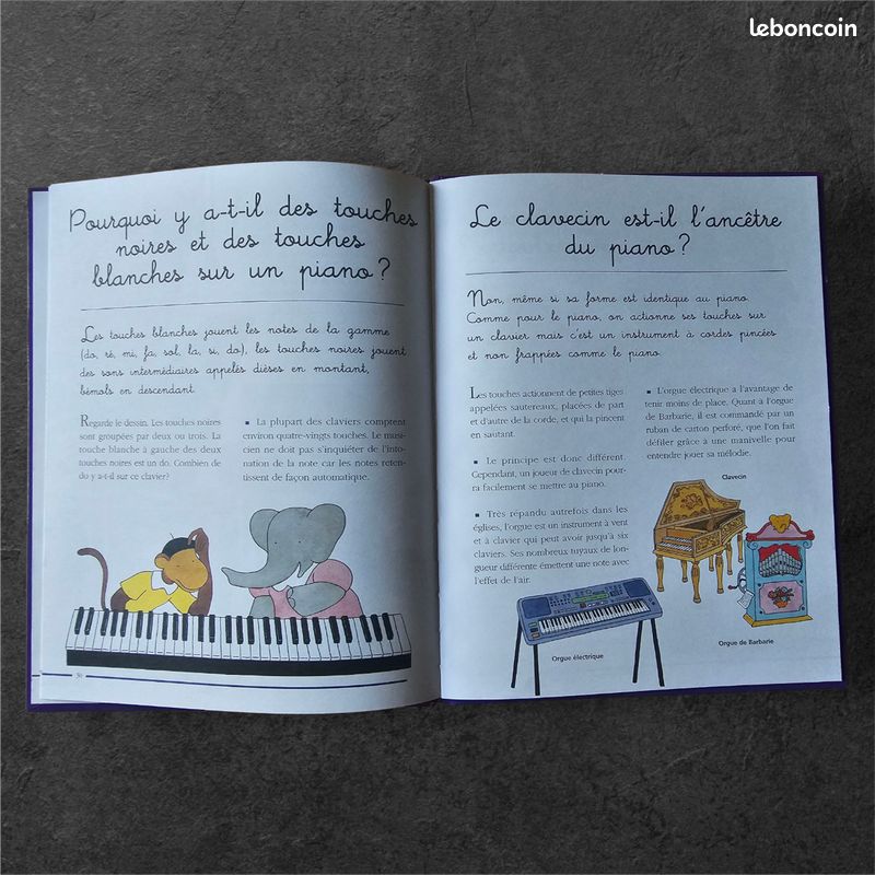 Livre Dis moi pourquoi Babar - les instruments de musique (image 2)