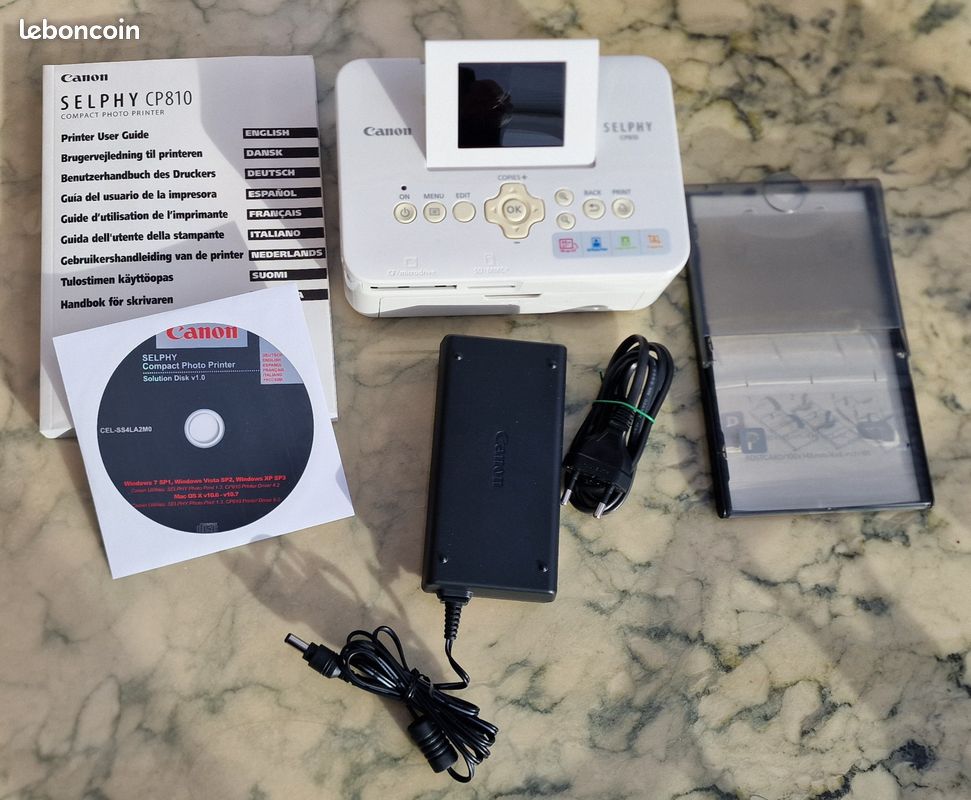 Imprimante photos portable "canon selphy cp810" (image 4)
