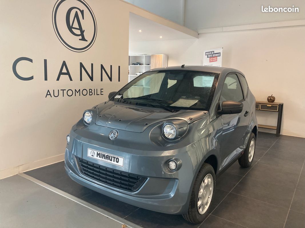 AIXAM Minauto Access 2025 NEUVE GRISE BLANCHE VERT JADE (image 2)