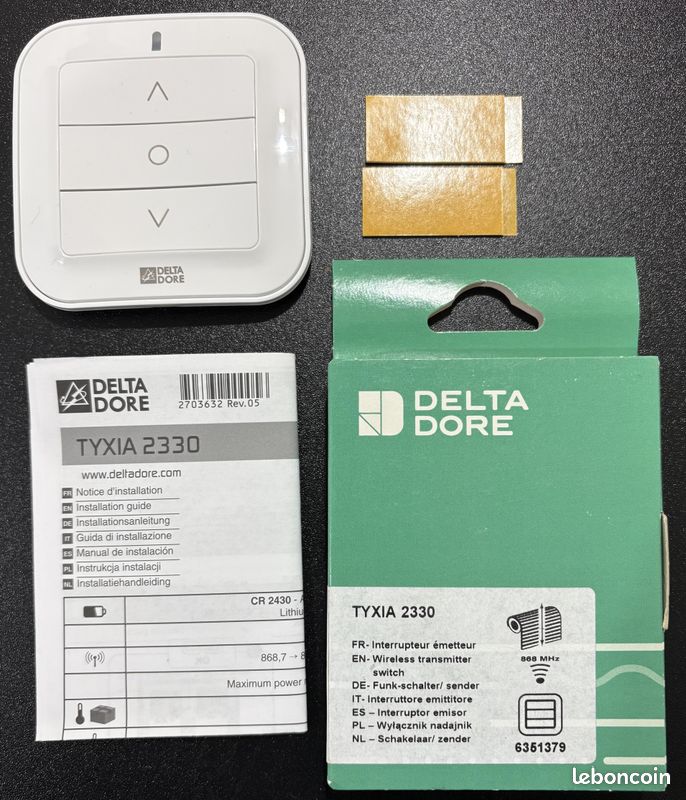 DELTA DORE TYXIA 2330 jamais mis en service neuf (image 1)