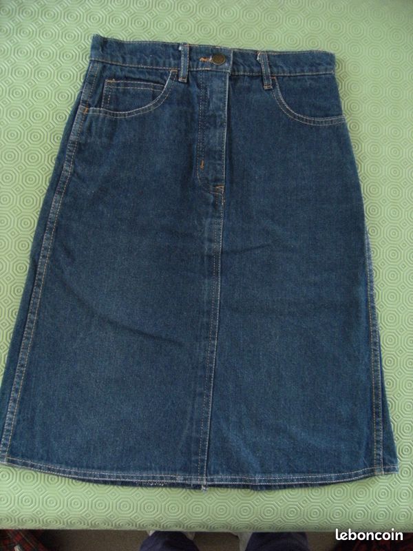 Jupe En Jean Stretch Gap Kids 1969 - Verte Tie-dye - Taille 10 Fille (Neuve étiquettes)