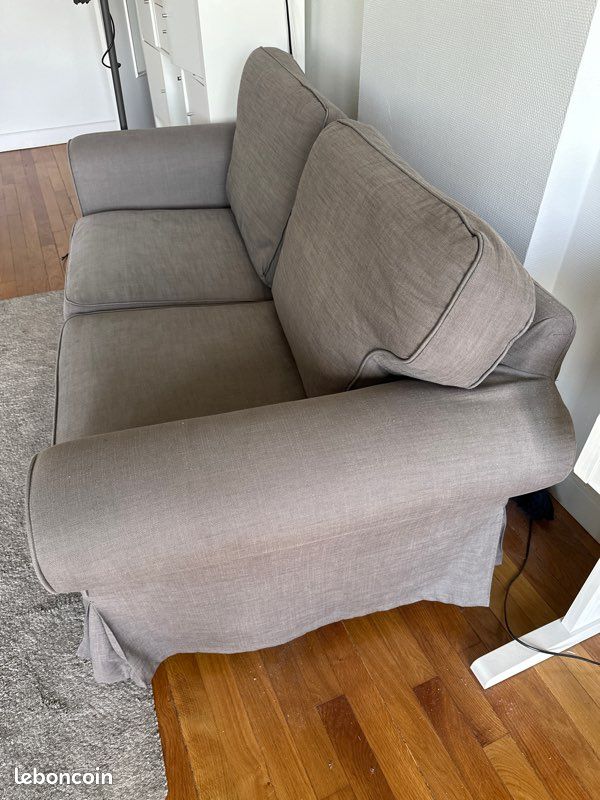 Canapé IKEA gris (image 3)