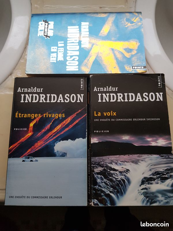 3 livres d'Arnaldur Indridason en poche (image 1)