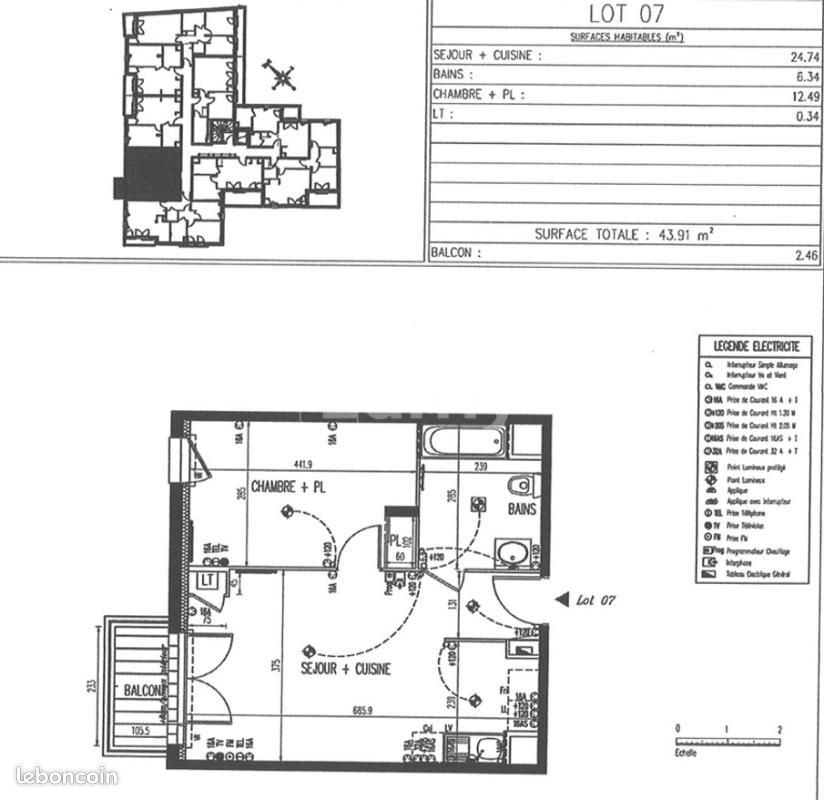 Appartement 2 pièces 43 m² · à Bouaye · 43 m² · 622 €