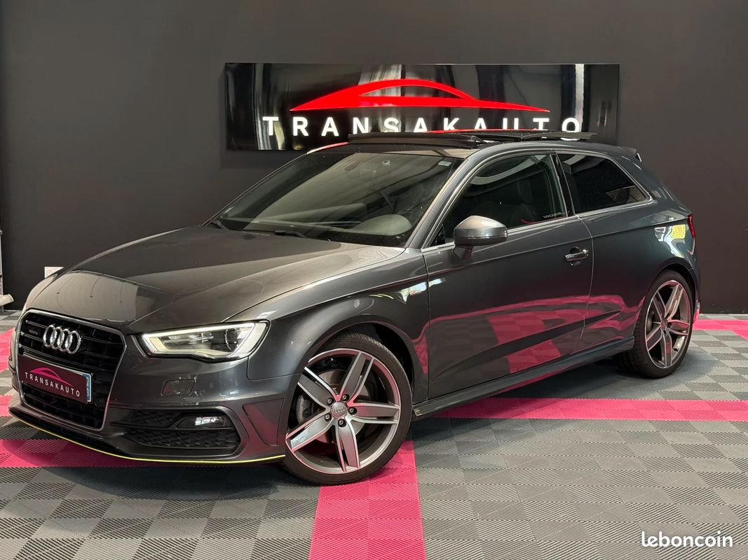 Audi A3 Quattro 2.0 TDi 184 cv S line Toit ouvrant - Bang Olufsen - Distrib et STRONIC à jour (image 1)