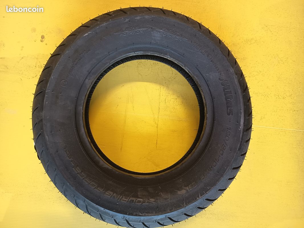 Pneu scoot booster / bw's 120/90-10 mitas av/ar neuf (image 3)