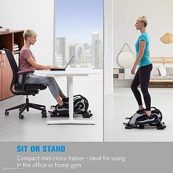 Capital Sport Velo d Appartement, Mini Vélo d'Exercice Cardio