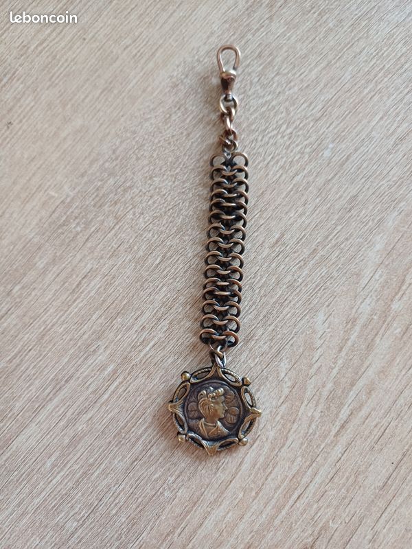 Ancienne chatelaine de montre à gousset (image 4)