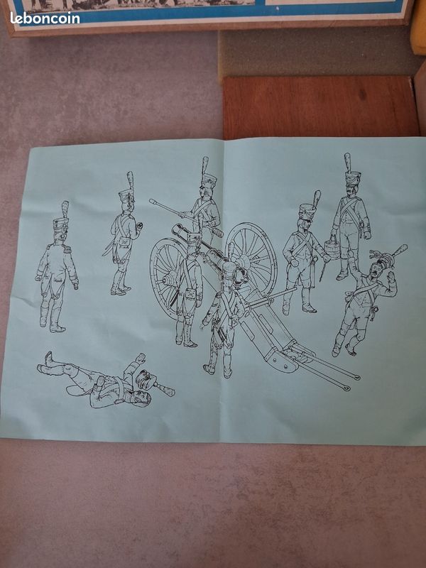 Figurines Hinchliffe soldats de plomb à peindre français (image 3)