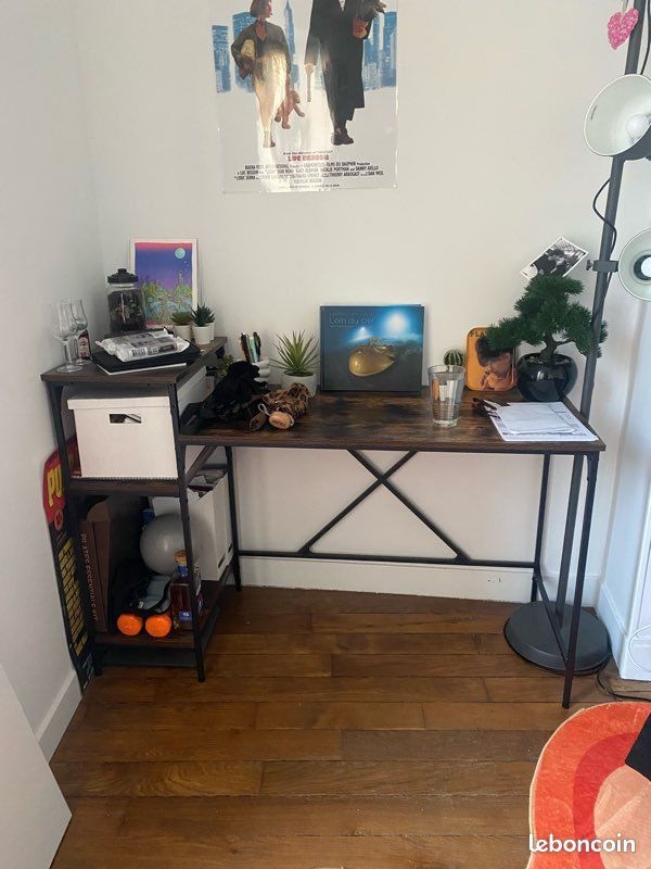 Bureau en bois style mid century modern (image 1)