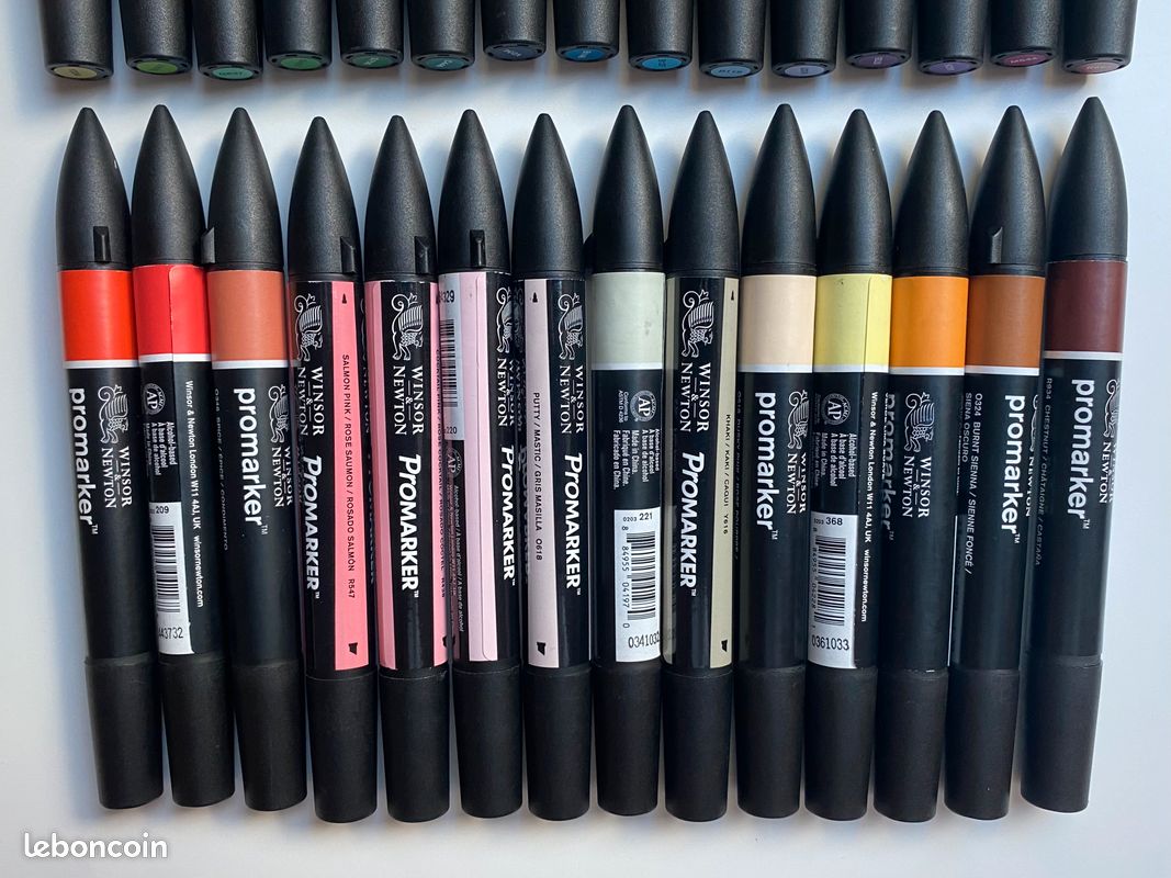 Lot de 29 promarkers Windsor & newton (image 3)