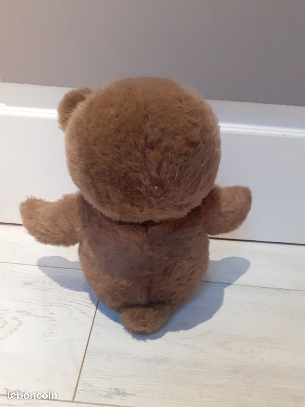 Peluche vintage ours Nombrilou Ajena - Jeux & Jouets