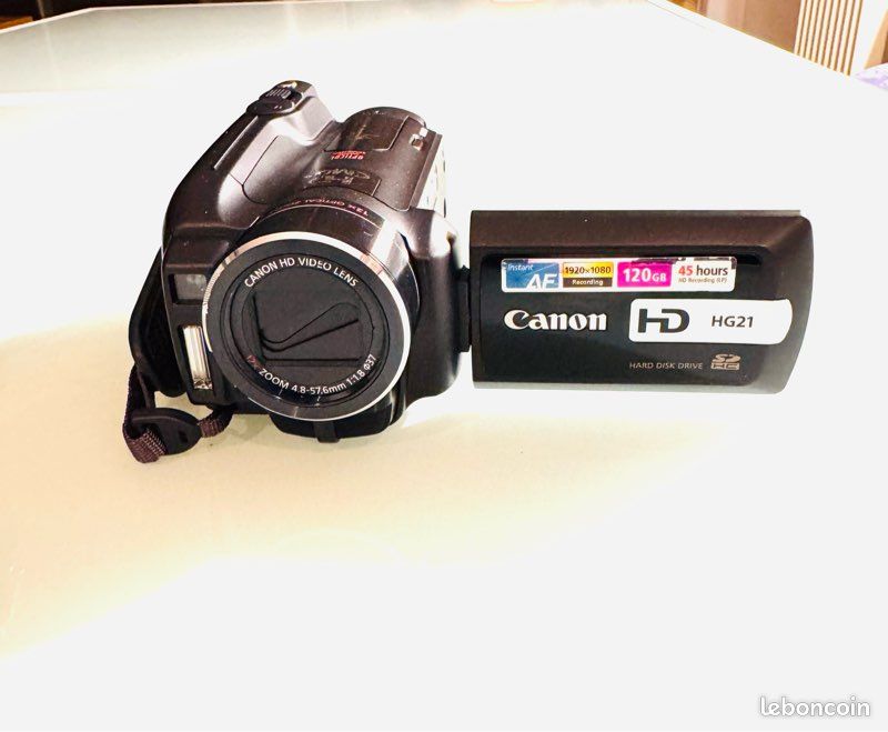 Caméscope HD CANON HG 21 Photo, audio vidéo