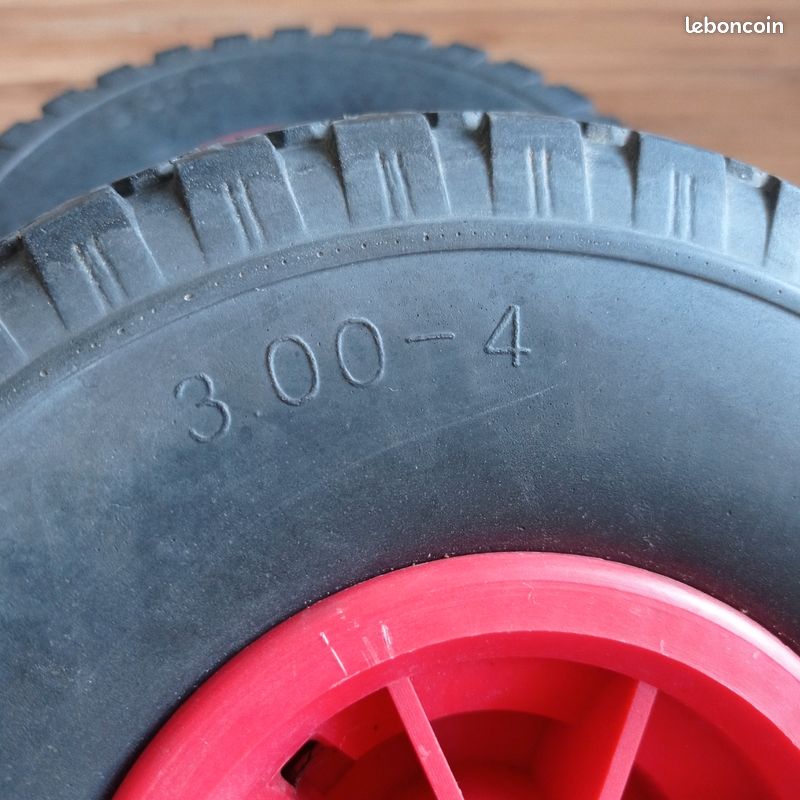 Lot 2 roues diable increvable (image 2)