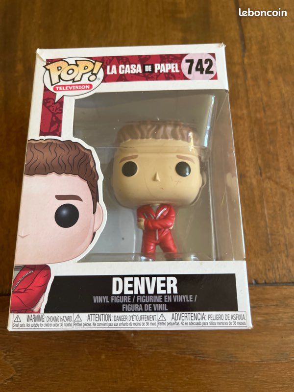 Funko Pop Télévision – La Casa de Papel – Denver #742 (image 1)