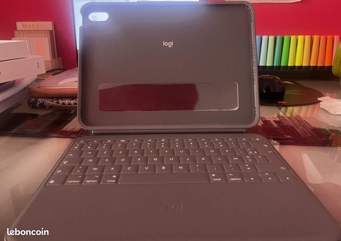 Clavier Logitech Rugged Folio pour Ipad 10ème génération (image 6)