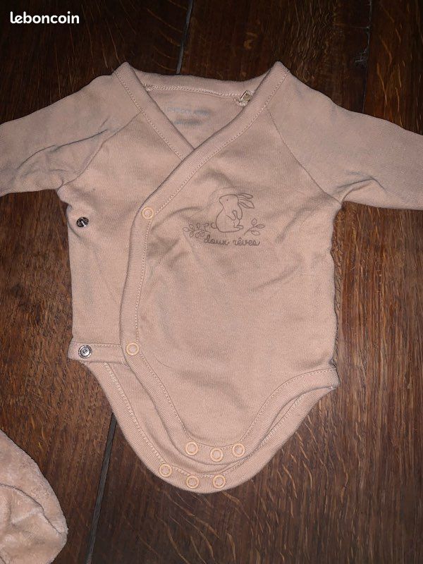 Lots pyjamas body bébé (image 3)
