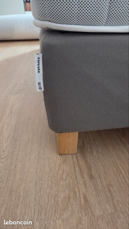 Lit sommier et matelas 160 (image 4)