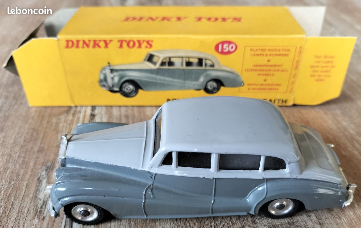 DINKY TOYS GB Rolls Royce Phantom V Ref 152 65/67 Bon État EUR 85,00 - FR