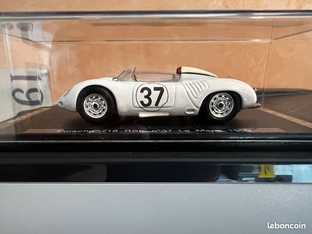 SPARK Modifiée Porsche 718 RSK #37 24 Heures du Mans 1959 1/43 (image 1)