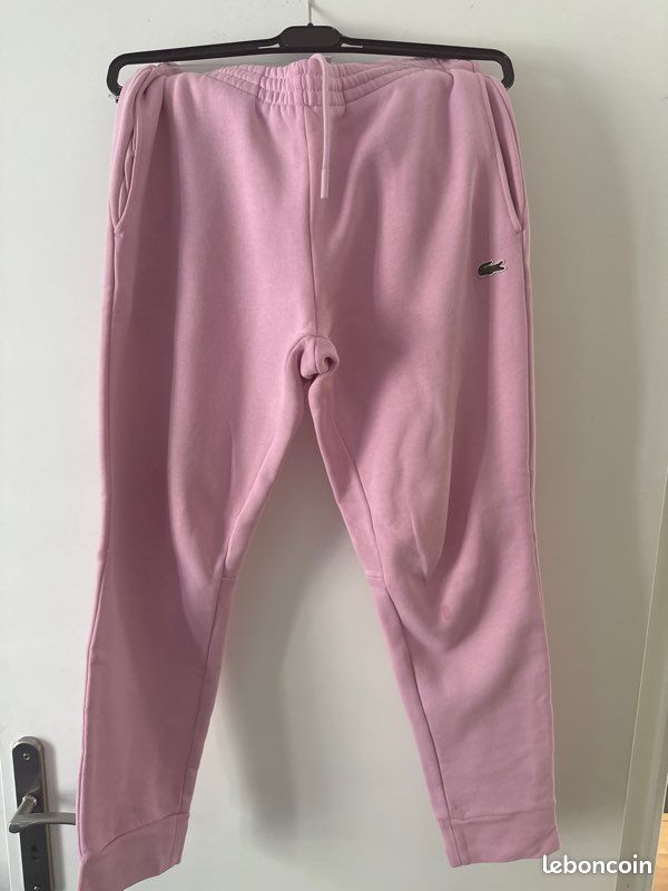 Pantalon Lacoste Rose Complet Lacoste Femme Rose Homme Survetement
