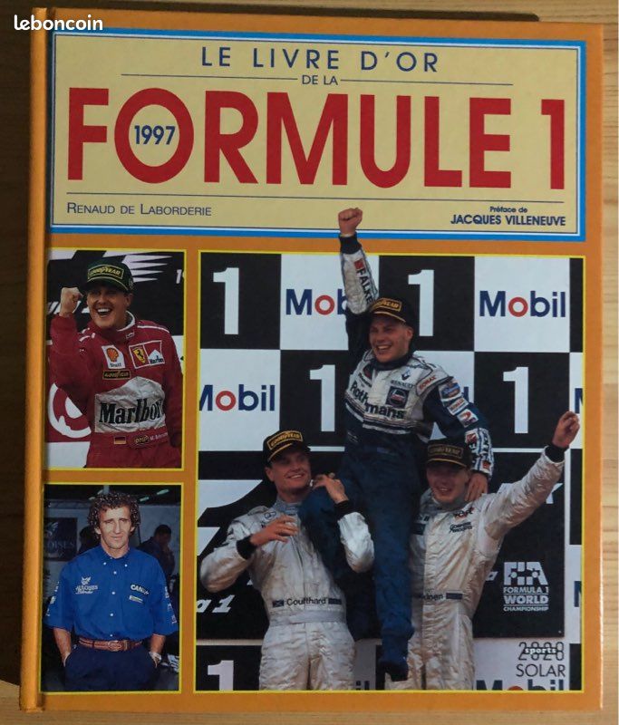 Livre d’or de la formule 1 1997 (image 1)