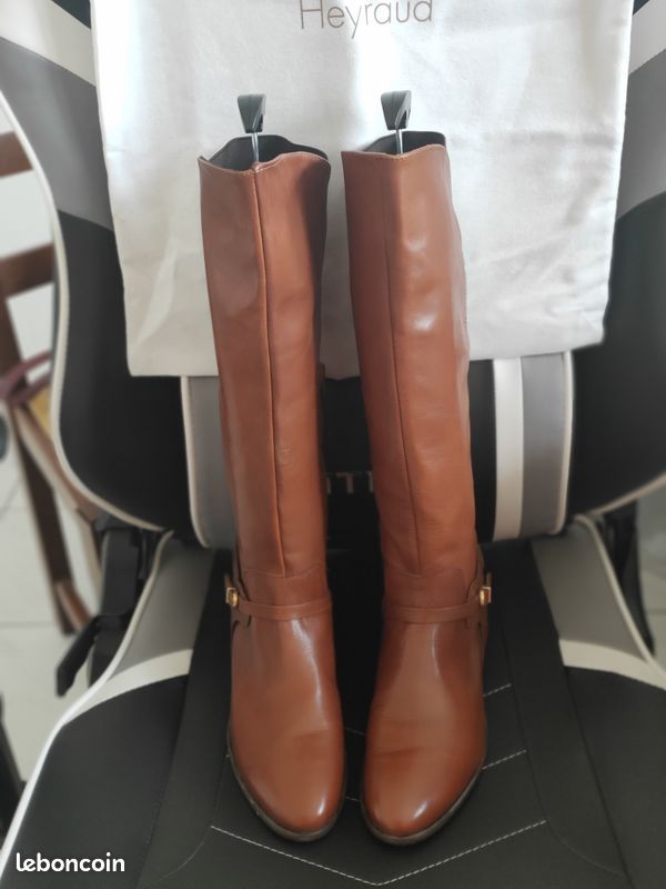 Bottes neuves marron Heyraud (image 1)