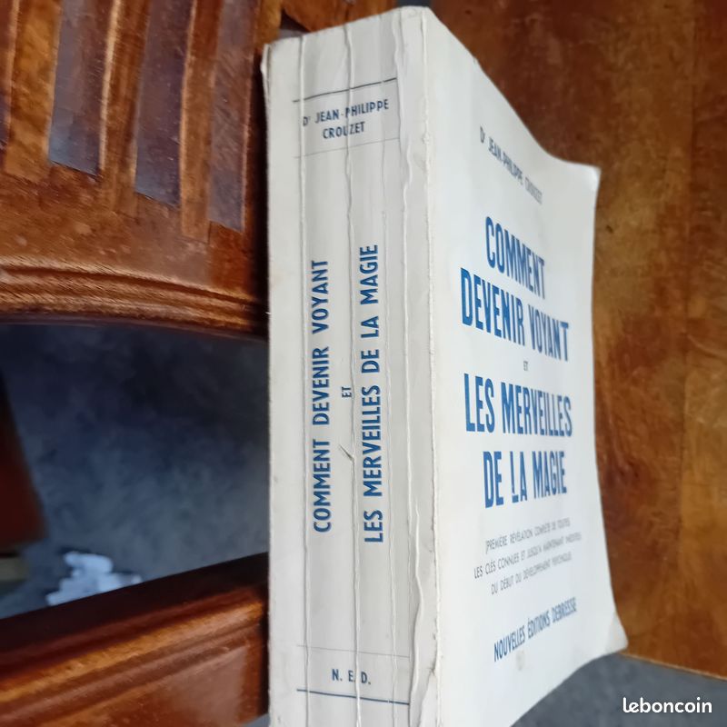 Jean-Philippe Crouzet. Comment devenir voyant et les merveilles de la magie - " Debresse 1968 (image 2)