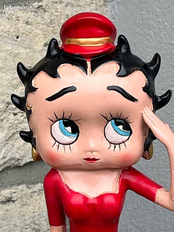Statuette en résine Betty Boop cavaliere M6 Interactions 2009 – La Marque Zone