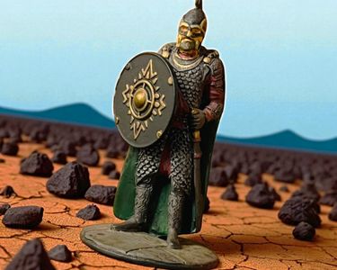 Figurine En Plomb Le Seigneur Des Anneaux - Damrod, Eaglemoss 2005, Très Bon état